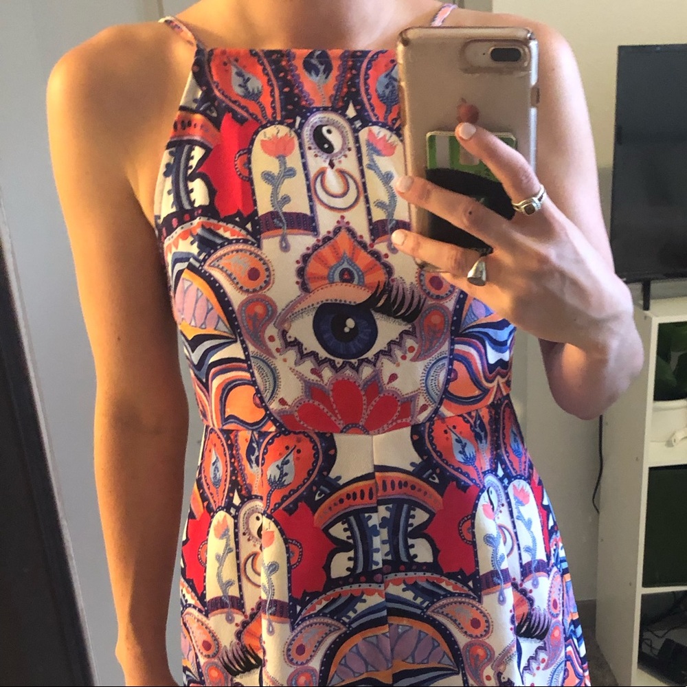 Print Romper - Picture 1 of 4